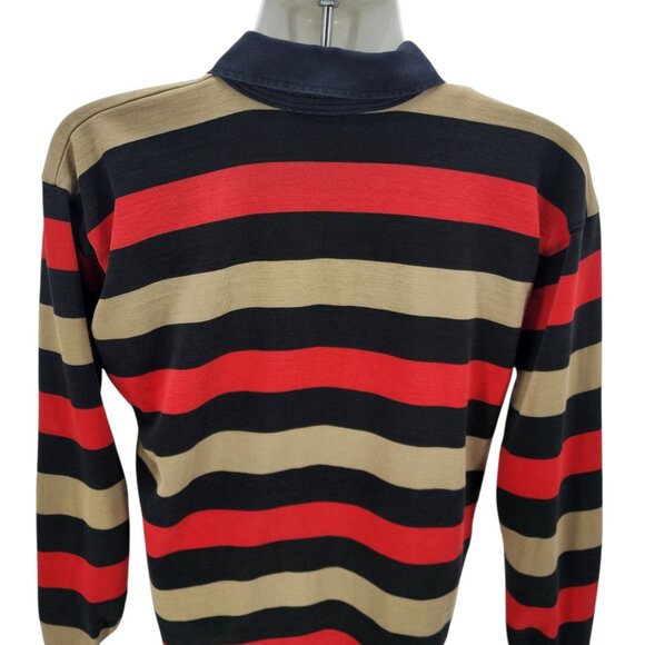 Vintage CCC Canterbury of New Zealand Mens Large Rugby Shirt Jersey Striped - Picture 4 of 7